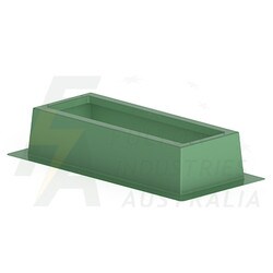 FB135G green fibreglass pillar base